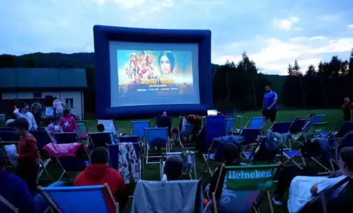 Kino plenerowe w Lisznej za nami