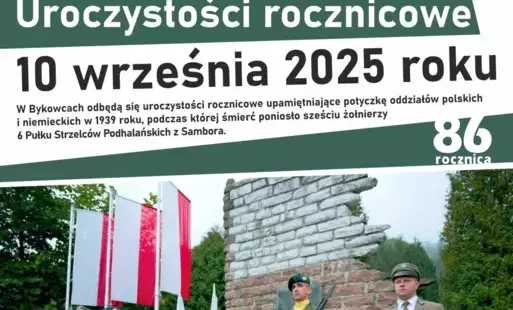 Obchody rocznicowe 10 września w Bykowcach