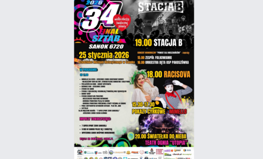 Gramy i pomagamy razem z WOŚP! WIELKI FINAŁ oraz akcja "Oddaj z nami krew na WOŚP" – zbiórka krwi w Sanoku