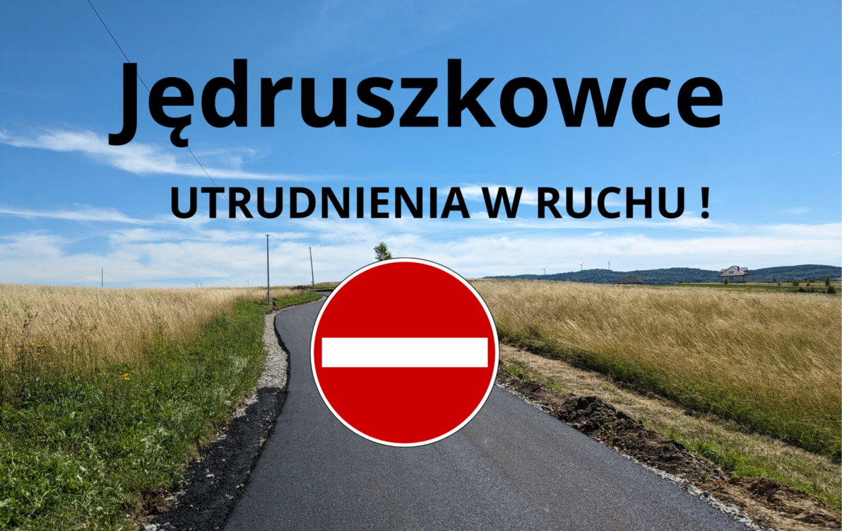 Zdjęcie do Uwaga! Droga Jędruszkowce- Dudyńce zamknięta