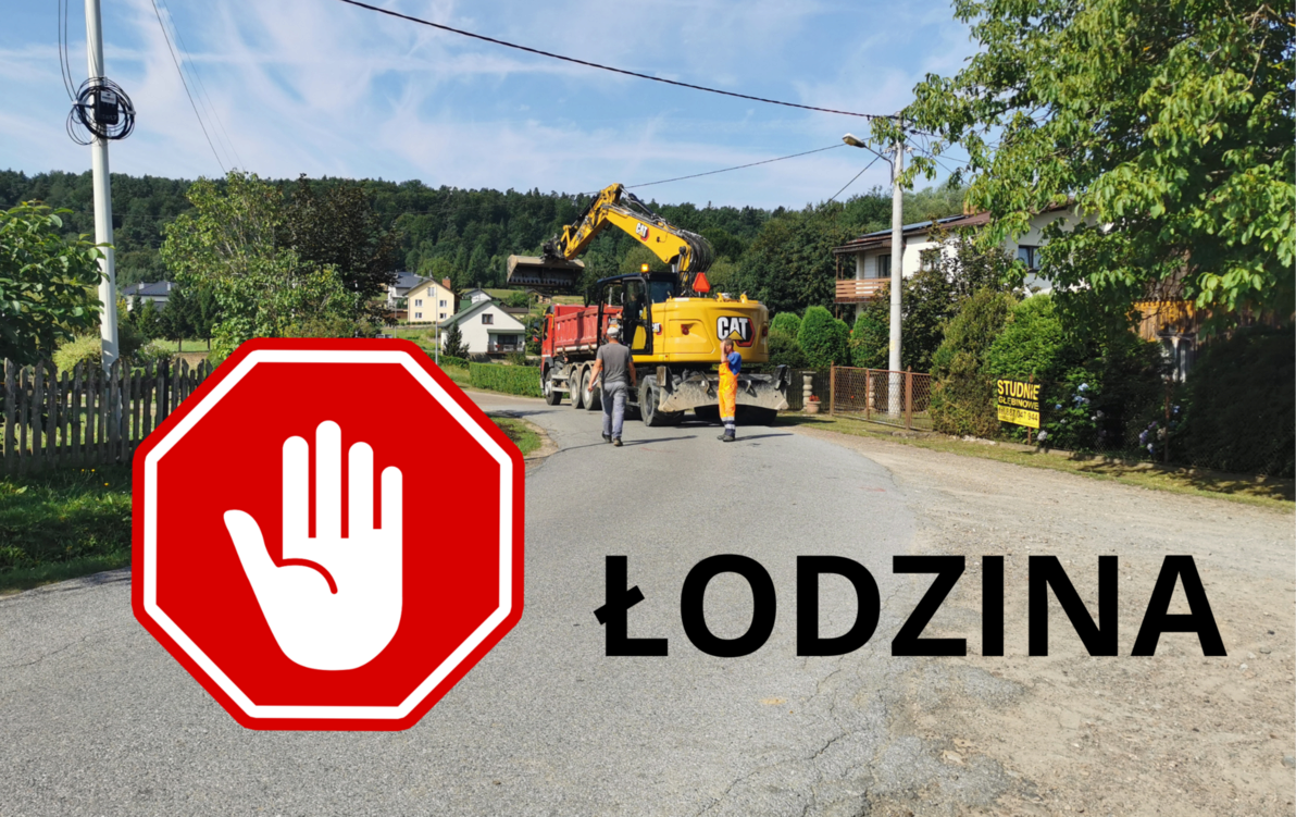 Zdjęcie do Uwaga Łodzina! Zmiana organizacji ruchu na drodze gminnej