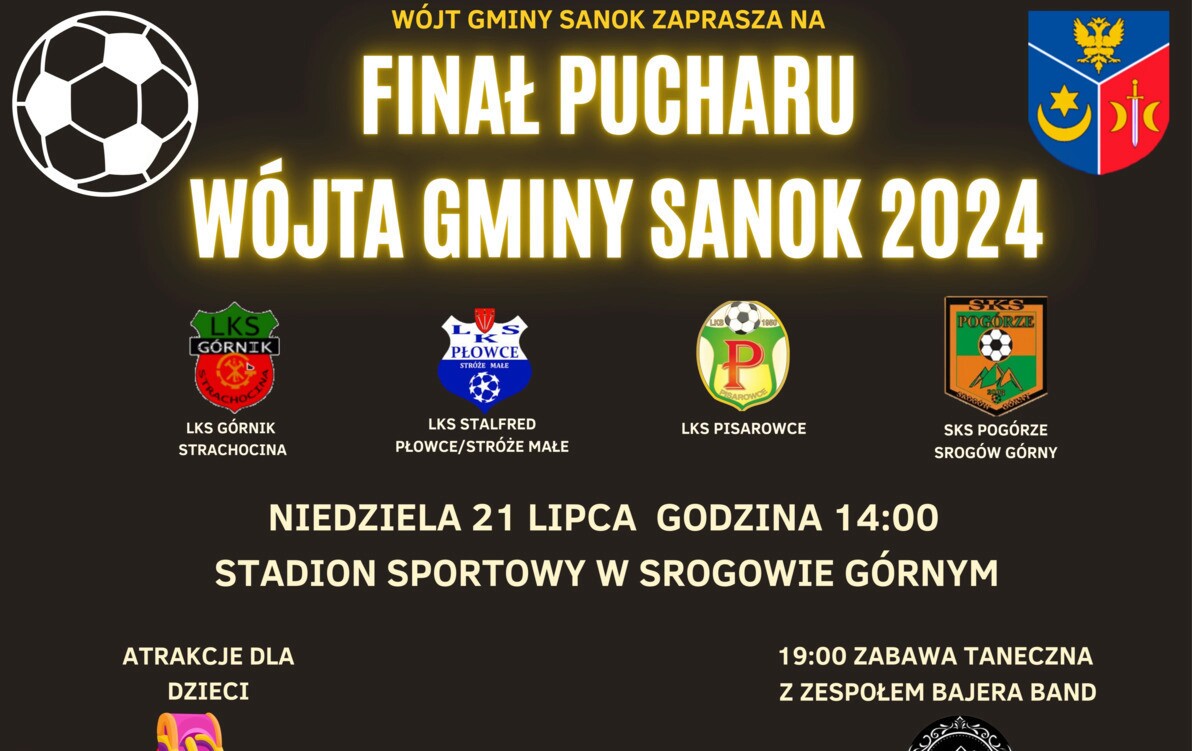 Zdjęcie do Finał Pucharu W&oacute;jta Gminy Sanok 2024