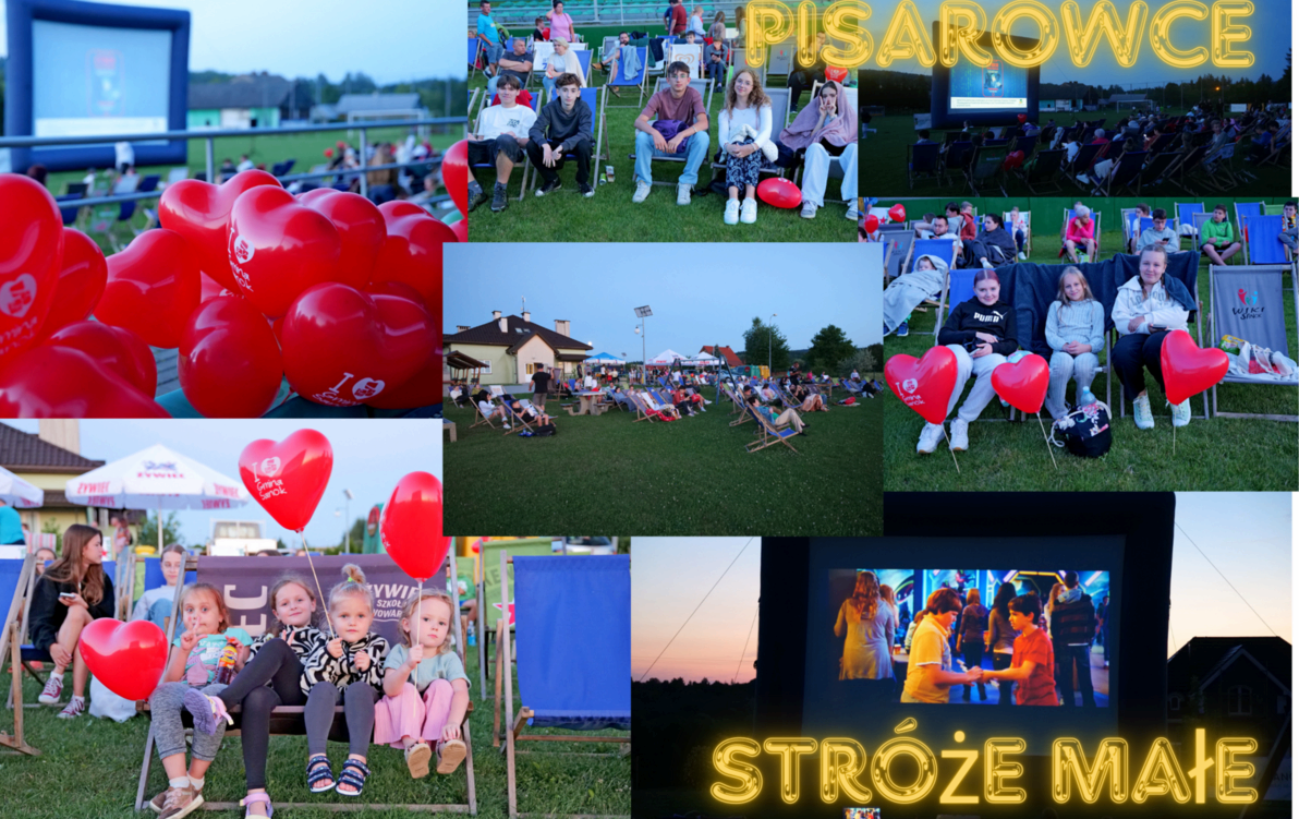 Zdjęcie do Letnie kino plenerowe 2024 - Str&oacute;że Małe i Pisarowce dziękujemy!