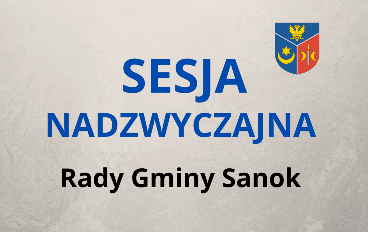 Zdjęcie do VII Sesja Rady Gminy Sanok - transmisja online