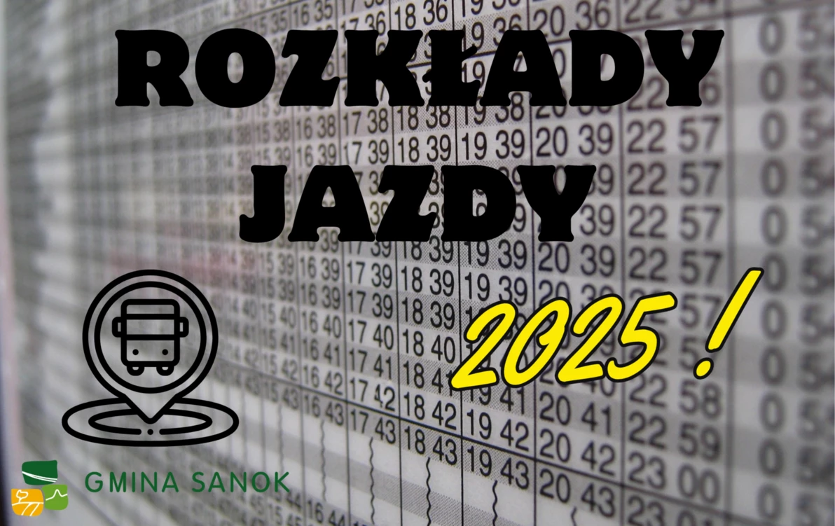 Zdjęcie do Rozkłady Jazdy autobus&oacute;w w Gminie Sanok na 2025 r.