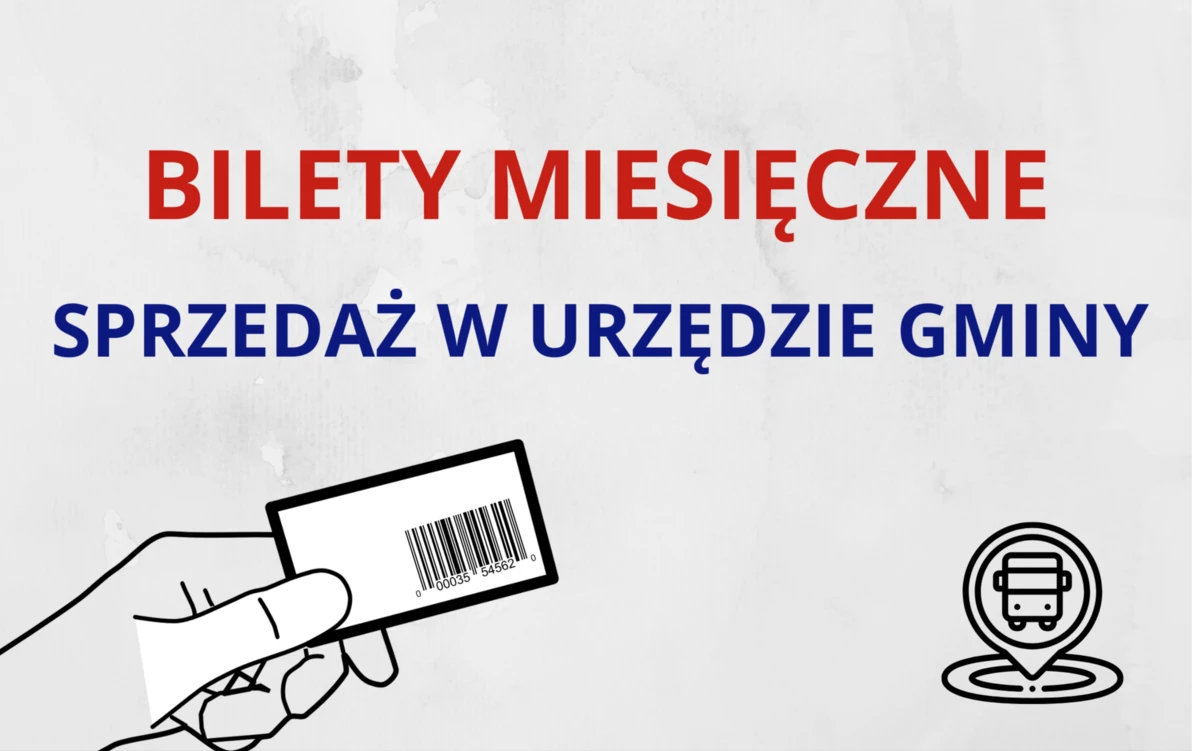 Zdjęcie do Rusza sprzedaż bilet&oacute;w miesięcznych w Urzędzie Gminy przewoźnika "SANTUR Sp z o.o."  