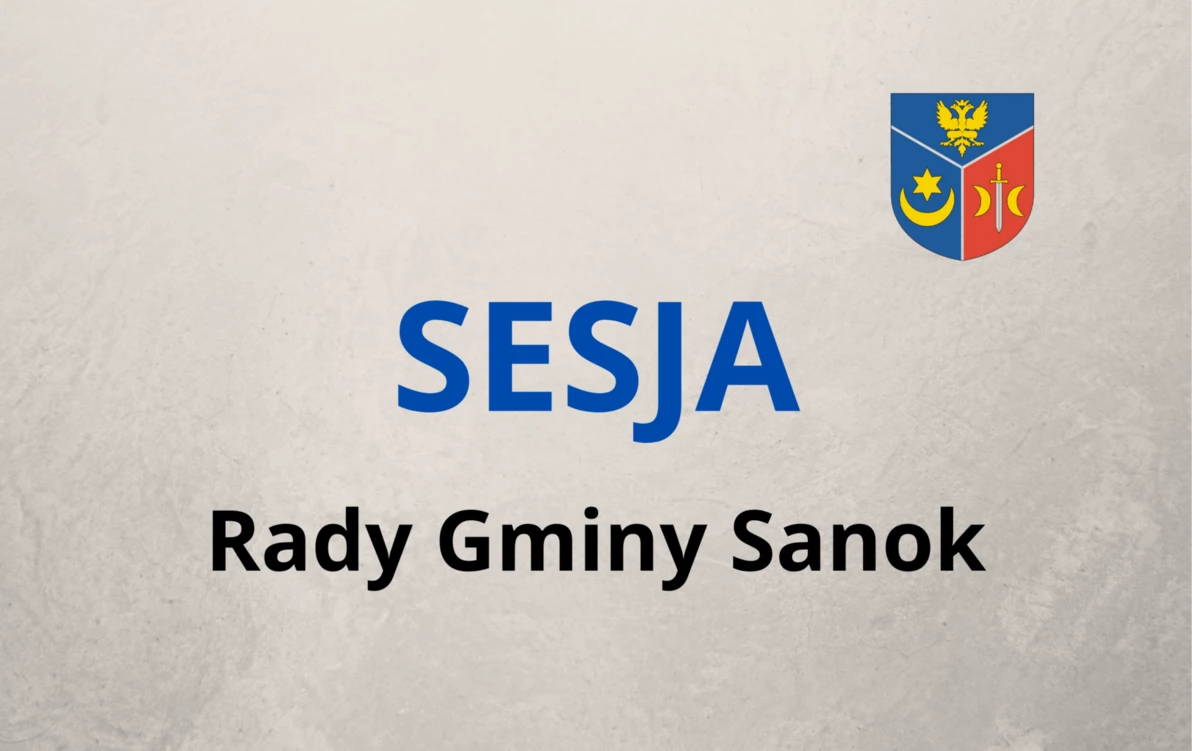 Zdjęcie do XIII Sesja Rady Gminy Sanok - transmisja online
