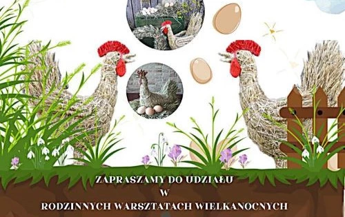 Zdjęcie do "Rodzinne szukanie igły w stogu siana" - zapraszamy na wielkanocne warsztaty z GOK-iem! 