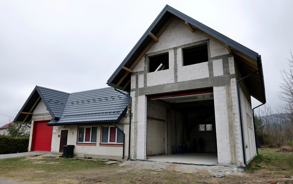 Zdjęcie do Zakończenie rozbudowy budynku OSP Mrzygł&oacute;d: odbi&oacute;r końcowy rob&oacute;t budowlanych