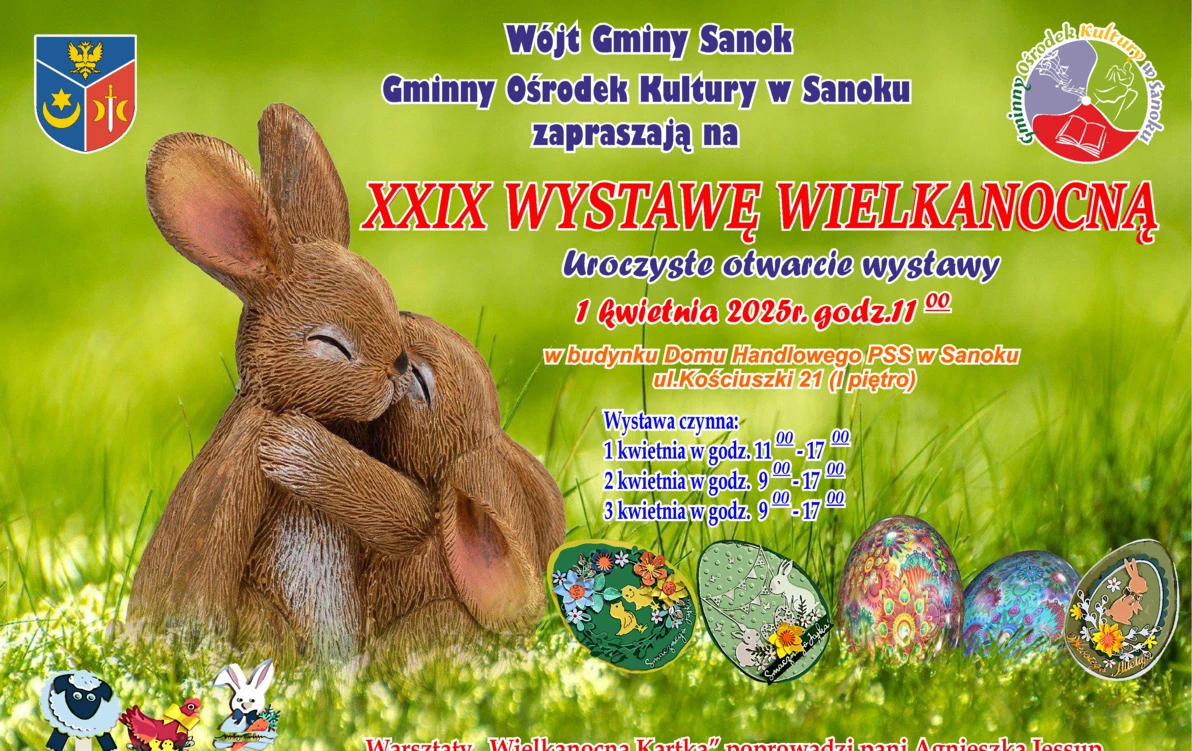 Zdjęcie do Zapraszamy na otwarcie XXIX Wystawy Wielkanocnej w Gminie Sanok!
