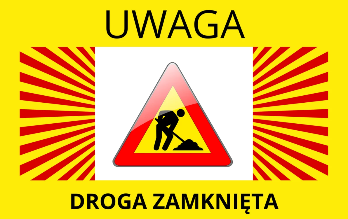 Zdjęcie do Uwaga! Droga w Str&oacute;żach Wielkich nieprzejezdna