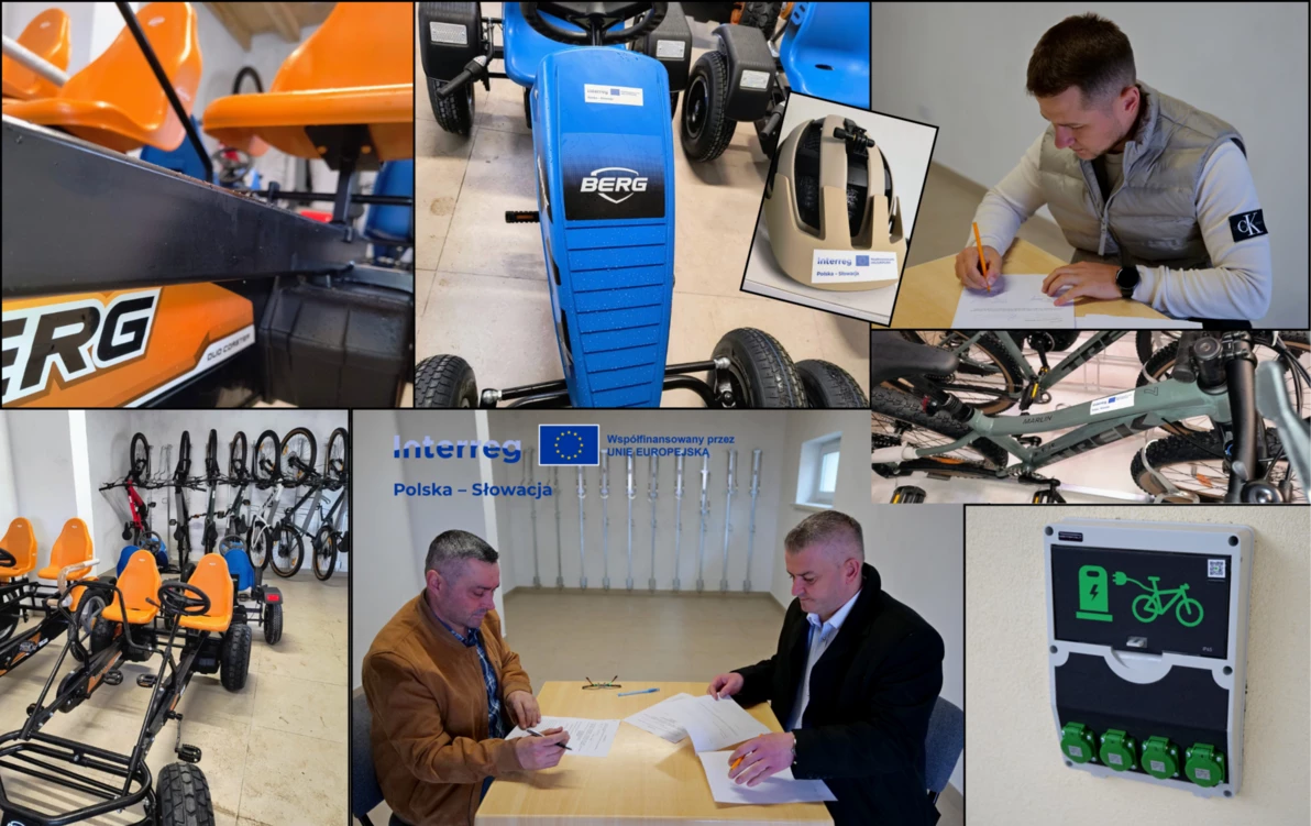 Zdjęcie do Zakończono modernizację budynku wypożyczalni rower&oacute;w w Mrzygłodzie w ramach projektu "ROWELOVE"