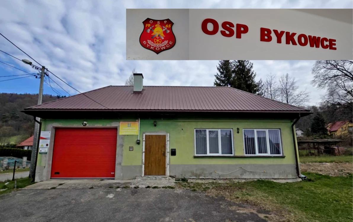 Zdjęcie do Remiza OSP Bykowce zyska nowy wygląd! Rozpoczęto termomodernizację budynku