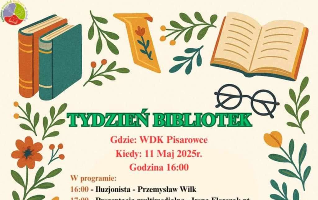 Zdjęcie do GOK zaprasza na obchody Tygodnia Bibliotek 2025!