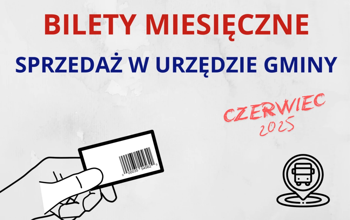 Zdjęcie do Sprzedaż bilet&oacute;w miesięcznych na CZERWIEC 2025 przewoźnika SANTUR Sp. z o.o.