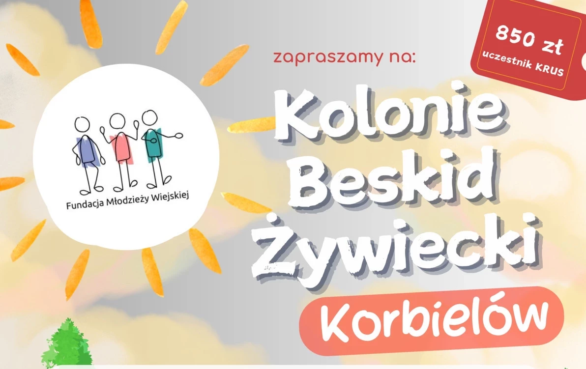 Zdjęcie do Kolonie letnie dla dzieci rolnik&oacute;w w malowniczym Beskidzie Żywieckim 