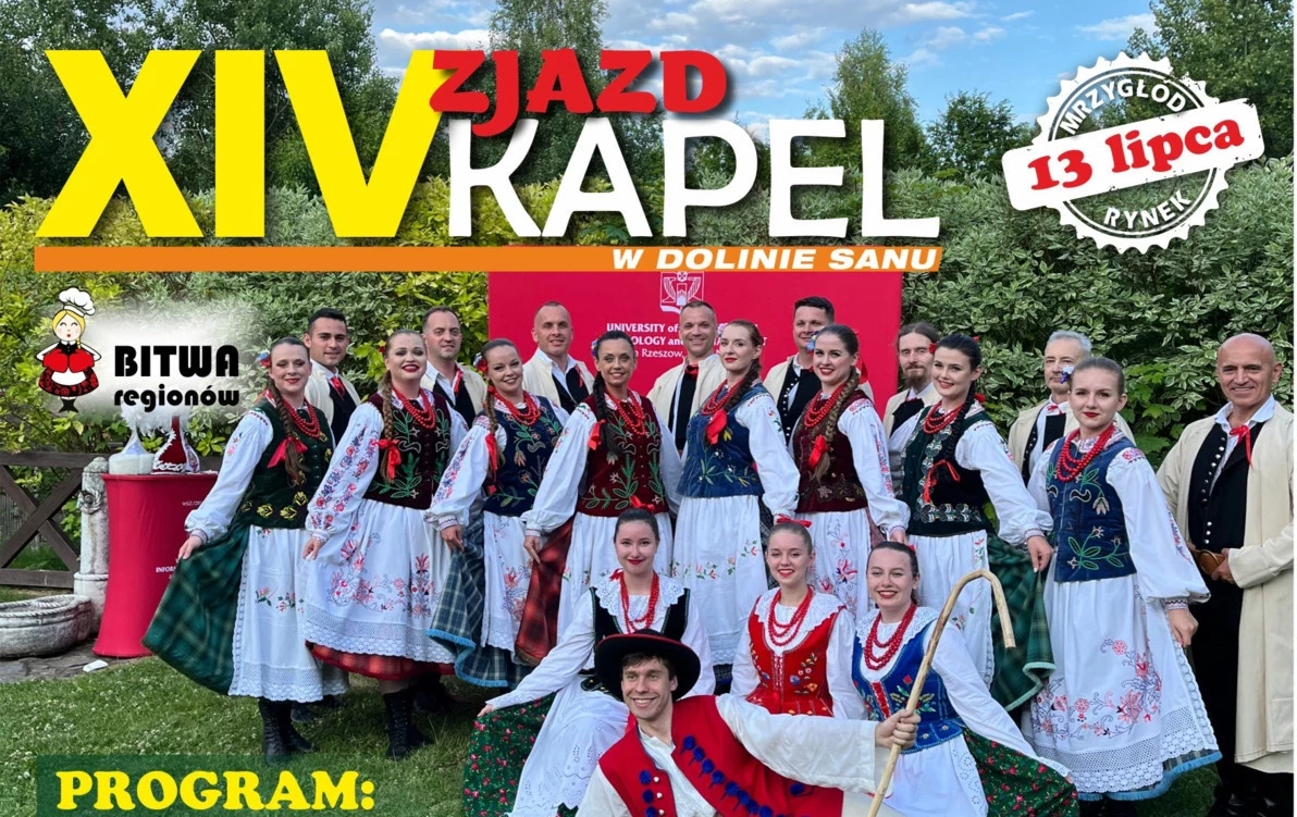 Zdjęcie do Przed nami XIV Zjazd Kapel Ludowych w Dolinie Sanu. Zapraszamy!