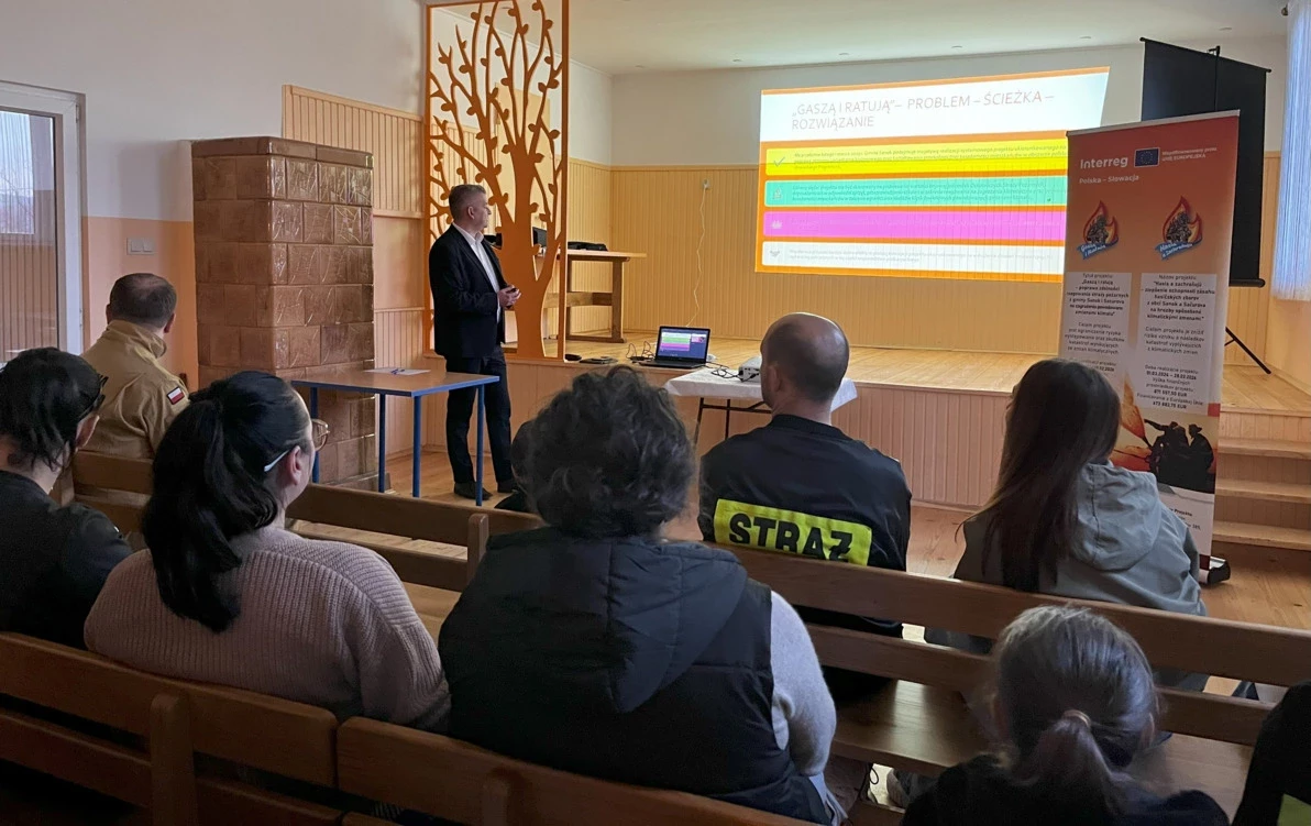 Zdjęcie do Przerwa wakacyjna w spotkaniach informacyjno-edukacyjnych projektu "Gaszą i Ratują"