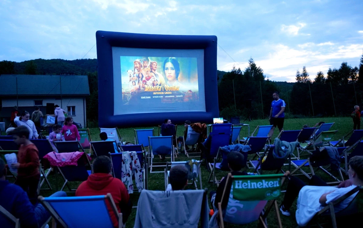 Zdjęcie do Kino plenerowe w Lisznej za nami &ndash; Dziękujemy, że byliście z nami!