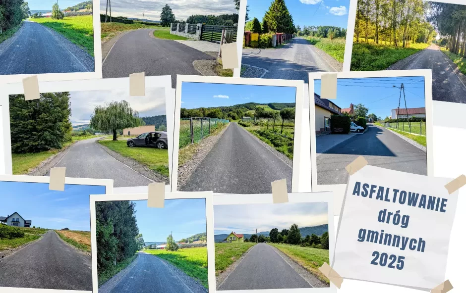 Zdjęcie do Zakończono asfaltowanie dr&oacute;g gminnych w dziesięciu sołectwach Gminy Sanok