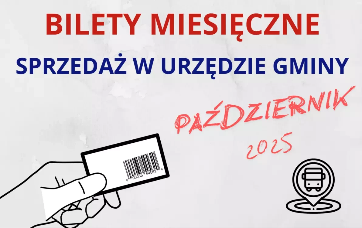 Zdjęcie do Sprzedaż bilet&oacute;w miesięcznych na PAŹDZIERNIK 2025 r. przewoźnika SANTUR Sp. z o.o.