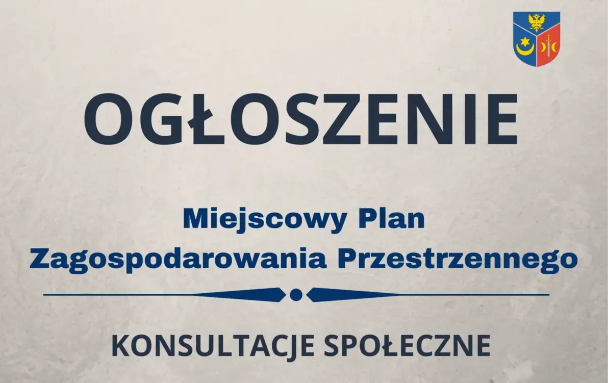 Zdjęcie do Ogłoszenie o rozpoczęciu konsultacji społecznych dotyczących projektu Miejscowego Planu Zagospodarowania Przestrzennego, o nazwie &bdquo;Czerteż 23&rdquo;