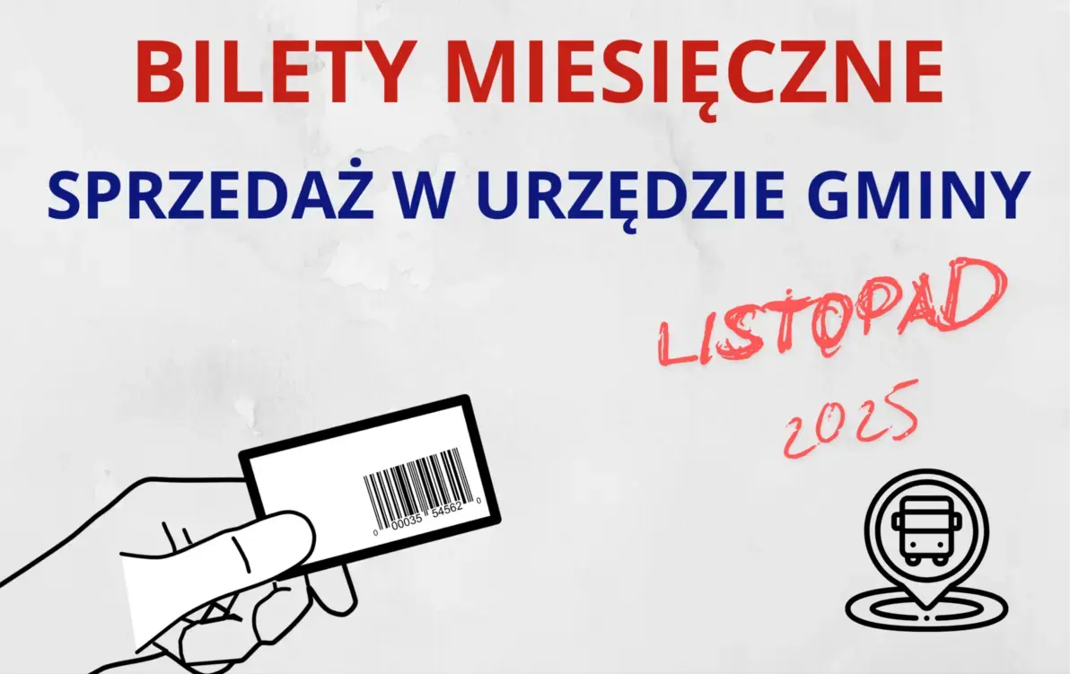 Zdjęcie do Sprzedaż bilet&oacute;w miesięcznych na LISTOPAD 2025 r. przewoźnika SANTUR Sp. z o.o.