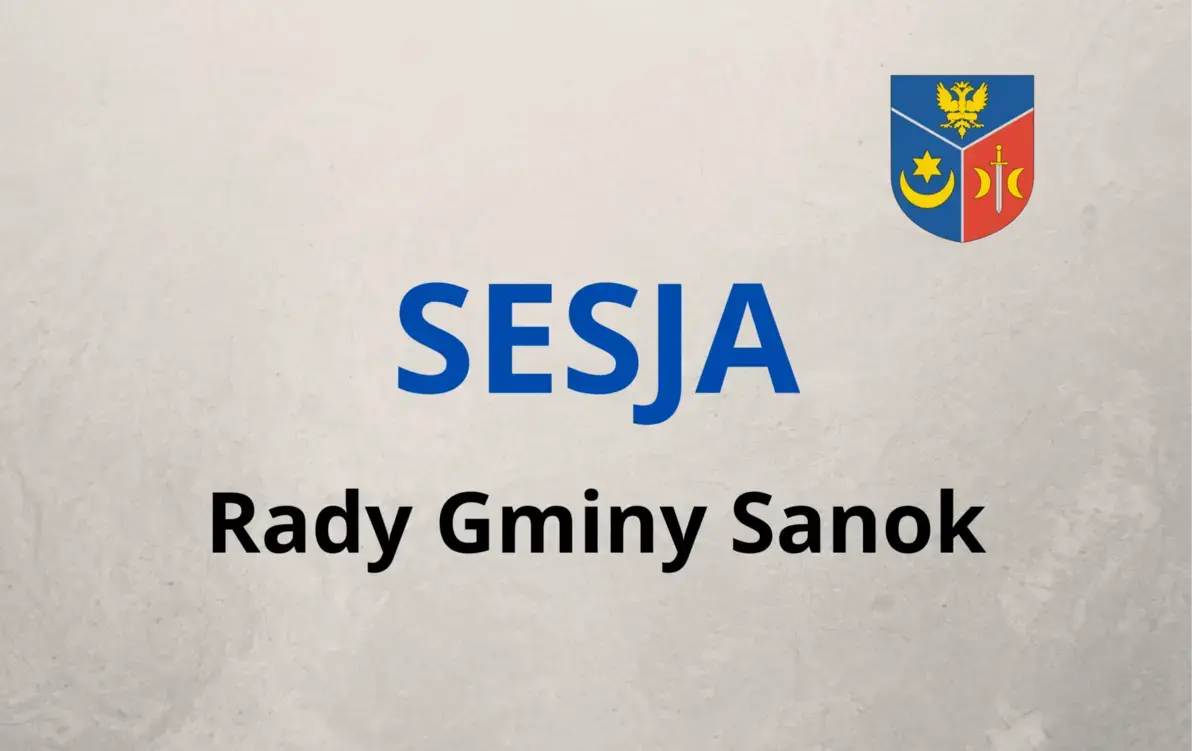 Zdjęcie do XVIII Sesja Rady Gminy Sanok - transmisja online