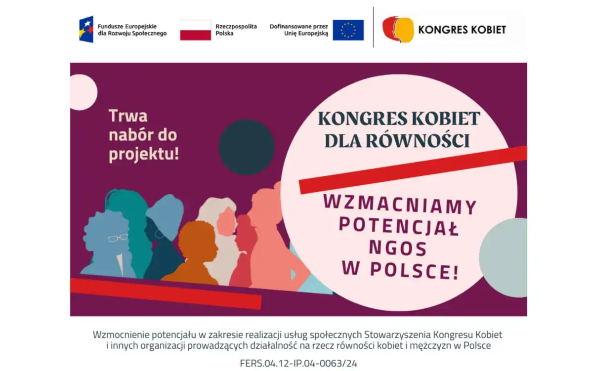 Zdjęcie do Trwa nab&oacute;r chętnych do projektu Kongresu Kobiet 