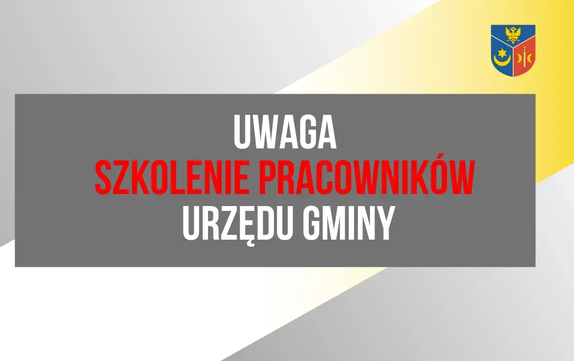 Zdjęcie do Uwaga! Ograniczony zakres pracy Urzędu Gminy w dniu 20 listopada br.