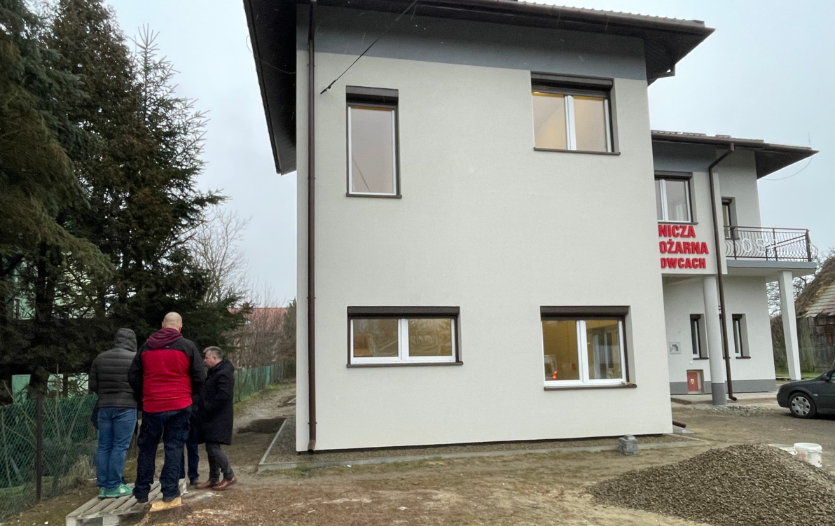 Zdjęcie do Budynek Ośrodka Zdrowia i OSP w Pisarowcach po termomodernizacji! Za nami odbi&oacute;r końcowy inwestycji