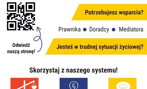 Lista jednostek nieodpłatnego poradnictwa dostępnego dla mieszkańców Powiatu Sanockiego