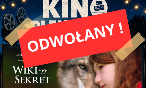 Dzisiejszy seans kina plenerowego w Srogowie Dolnym ODWOŁANY!