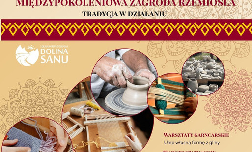 Zapraszamy do "Międzypokoleniowej Zagrody Rzemiosła" podczas Powiatowo-Gminnych Dożynek w Czerteżu