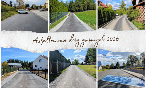 Zakończono asfaltowanie dróg gminnych w 11 miejscowościach Gminy Sanok