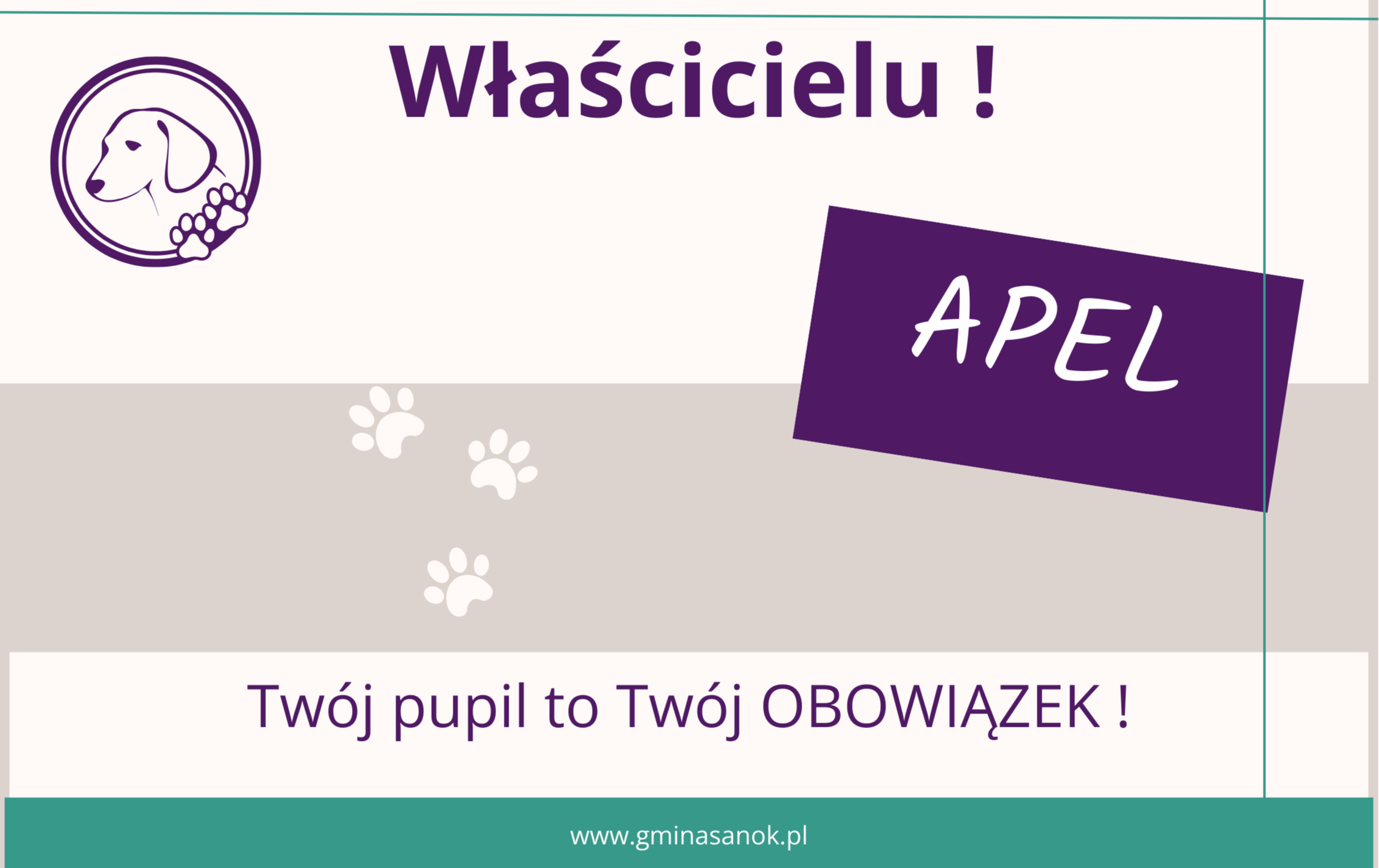 Zdjęcie do Apel do mieszkańc&oacute;w w sprawie ps&oacute;w biegających luzem