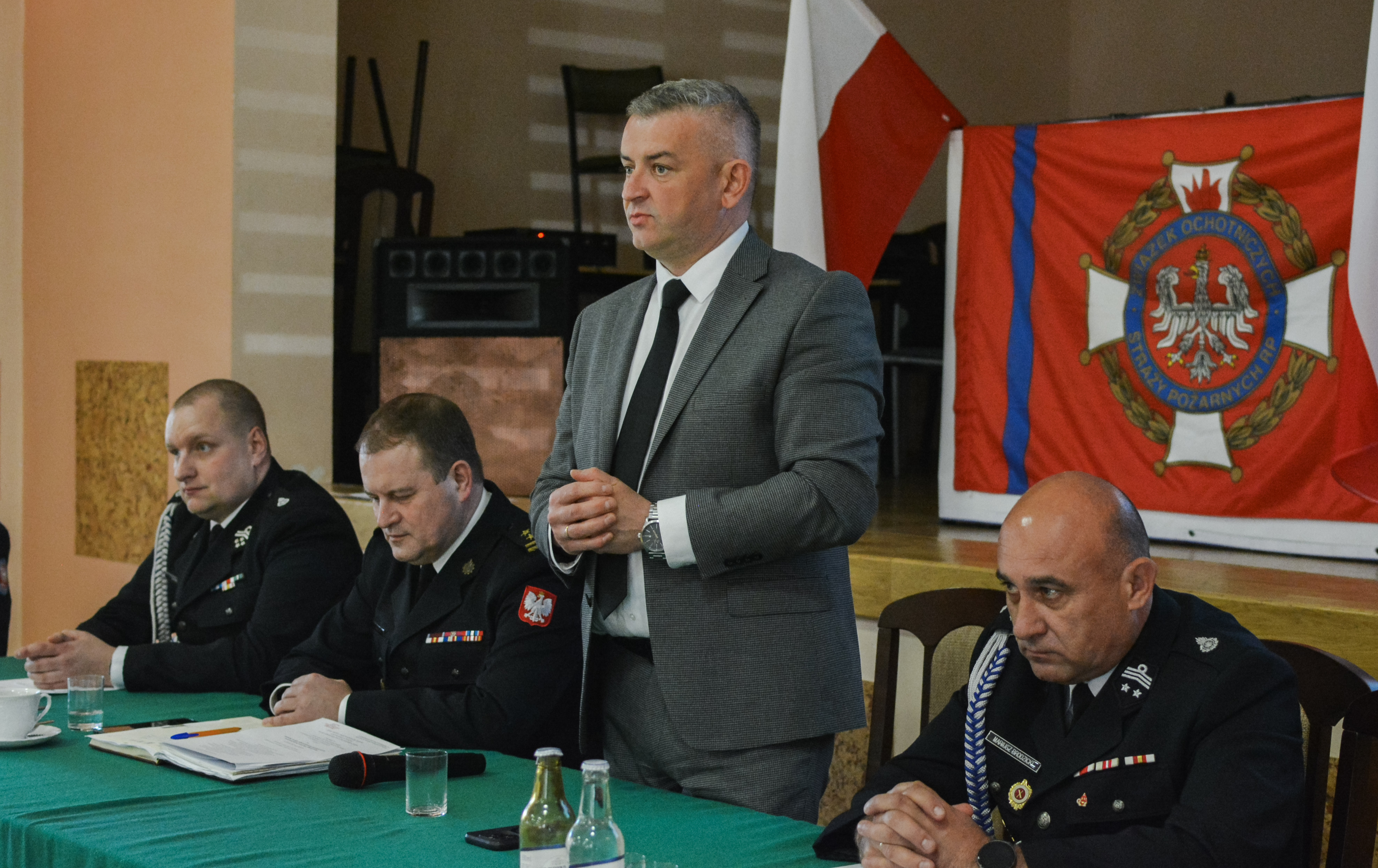 Zdjęcie do Zjazd sprawozdawczo-wyborczy oddziału Gminnego Związku OSP RP w Sanoku