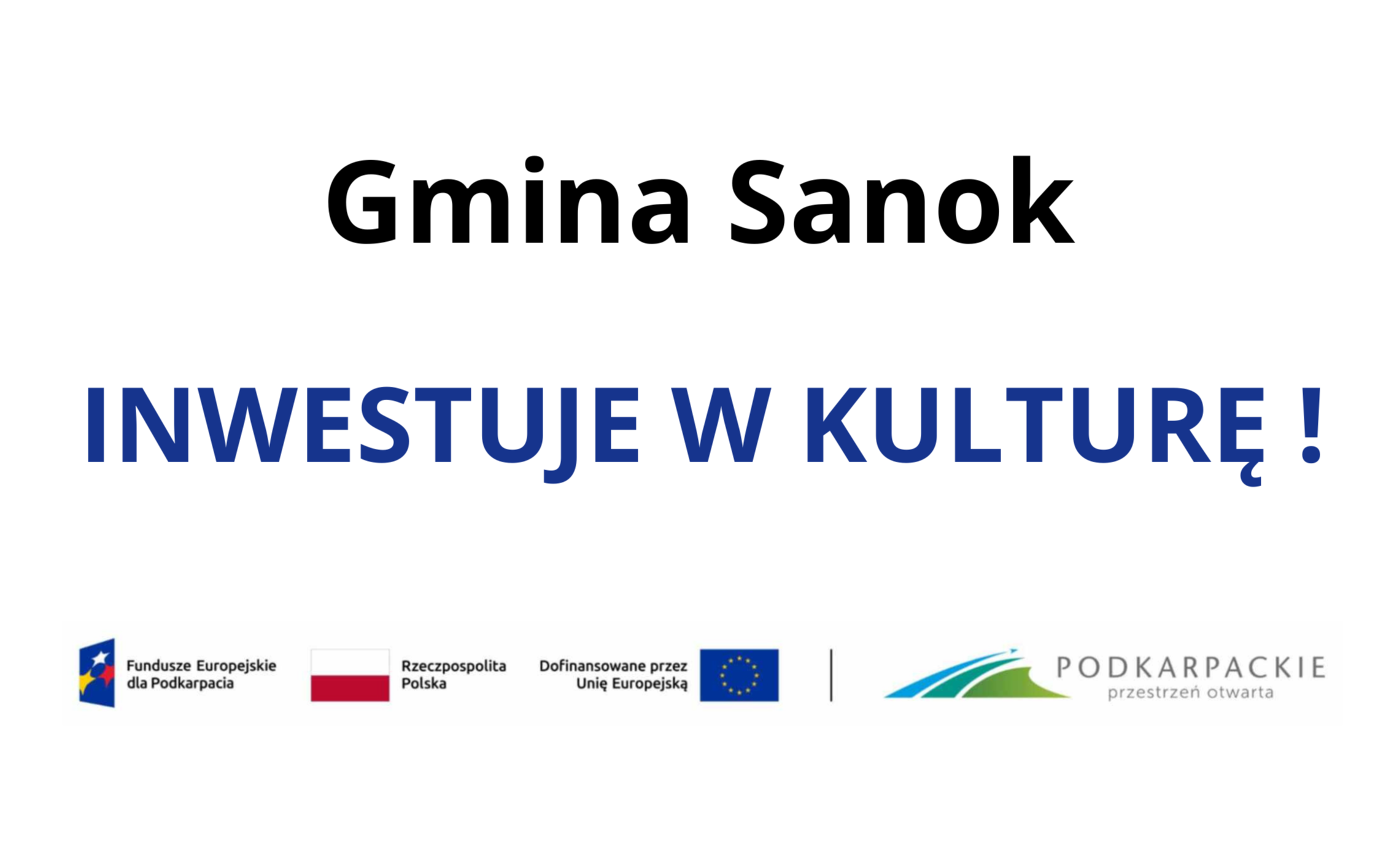 Zdjęcie do Dobre wiadomości na maj&oacute;wkę! Gmina Sanok z dofinansowaniem na rozw&oacute;j kultury - Izba w Strachocinie oraz Dw&oacute;r Erlich&oacute;w w Falej&oacute;wce