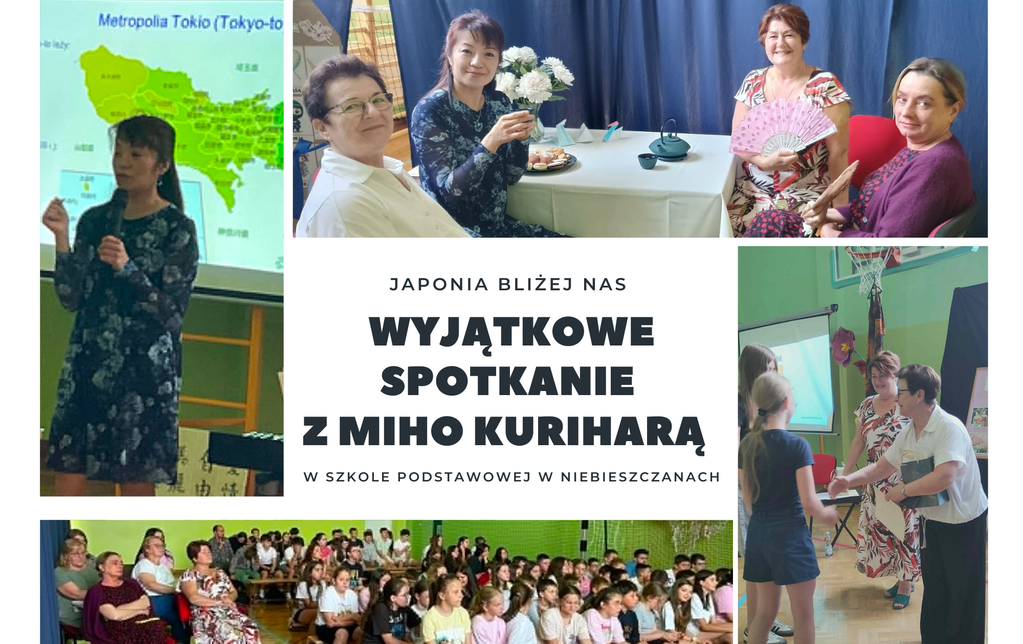 Zdjęcie do Japonia bliżej nas - wyjątkowe spotkanie z Miho Kuriharą w Szkole Podstawowej w Niebieszczanach 